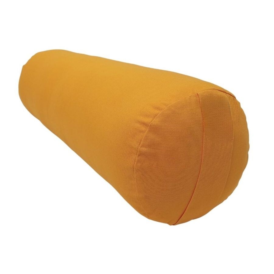 Bolster de yoga cylindrique Coton et Kapok Bio 70 x 20 cm