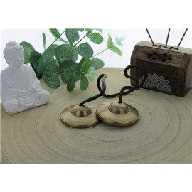Cymbale Tib&eacute;taine en Bronze Petit Mod&egrave;le diam&egrave;tre 6cm