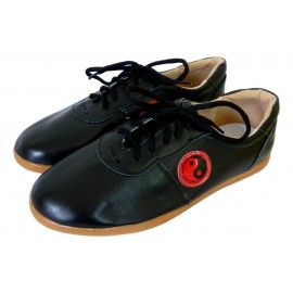 Chaussures yin yang noires