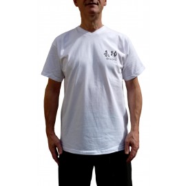Tee-shirt Qi gong blanc - 100% coton