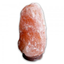Lampe cristal de sel de l'Himalaya rose