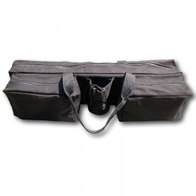 Sac de yoga noir 66x26x18cm